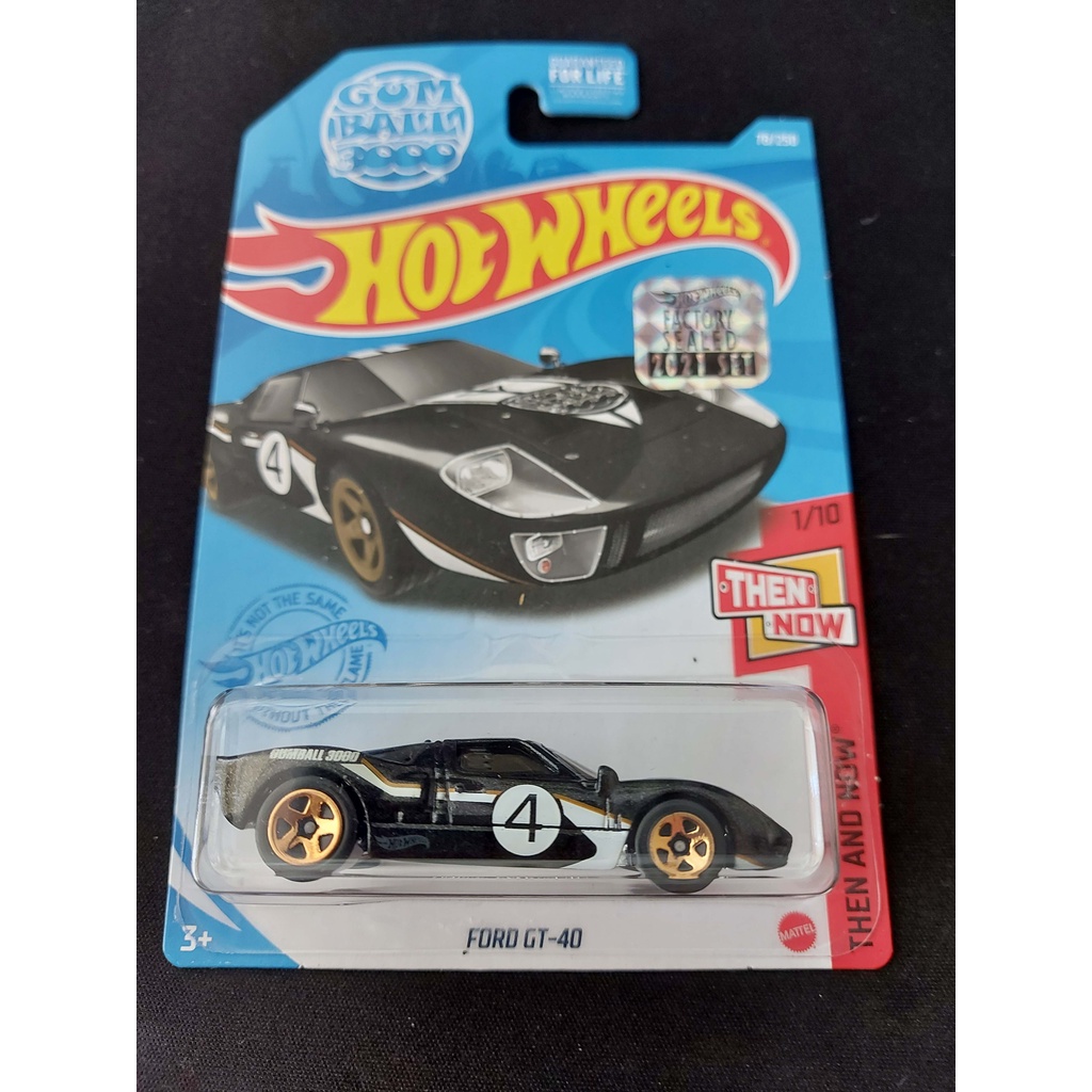 Hot Wheels Factory Sealed 2021 Ford GT40 MAIN LINE THEN AND NOW