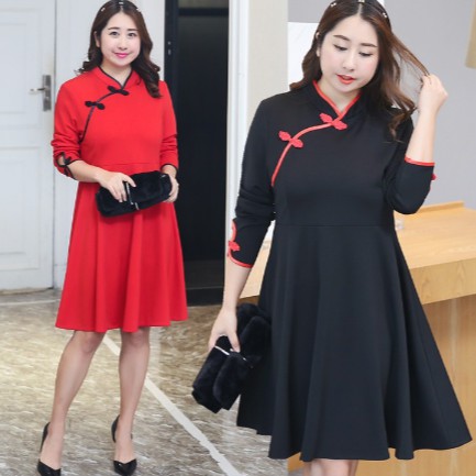 plus size cheongsam