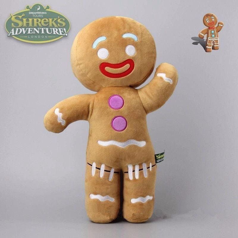 gingerbread man stuffed toy