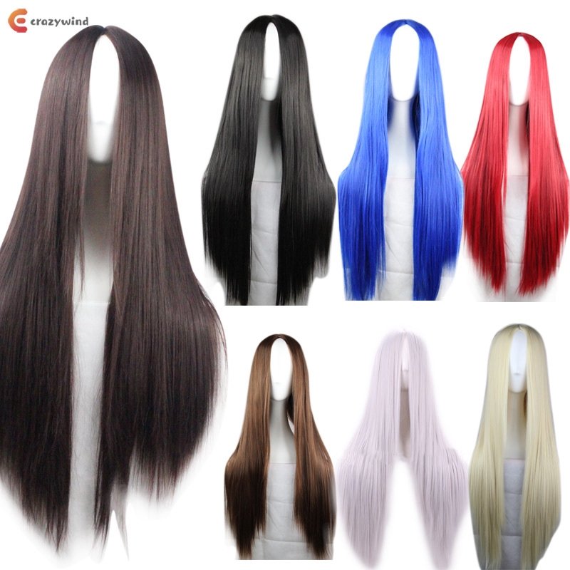 Cw Simple Long Straight Hair Hairstyles Heat Resistant