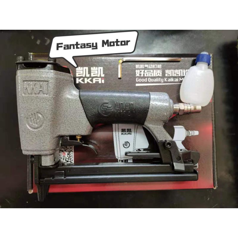 Air Nail Gun 1013J/ Pneumatic Air Stapler/Stapler Angin 1013J Shopee