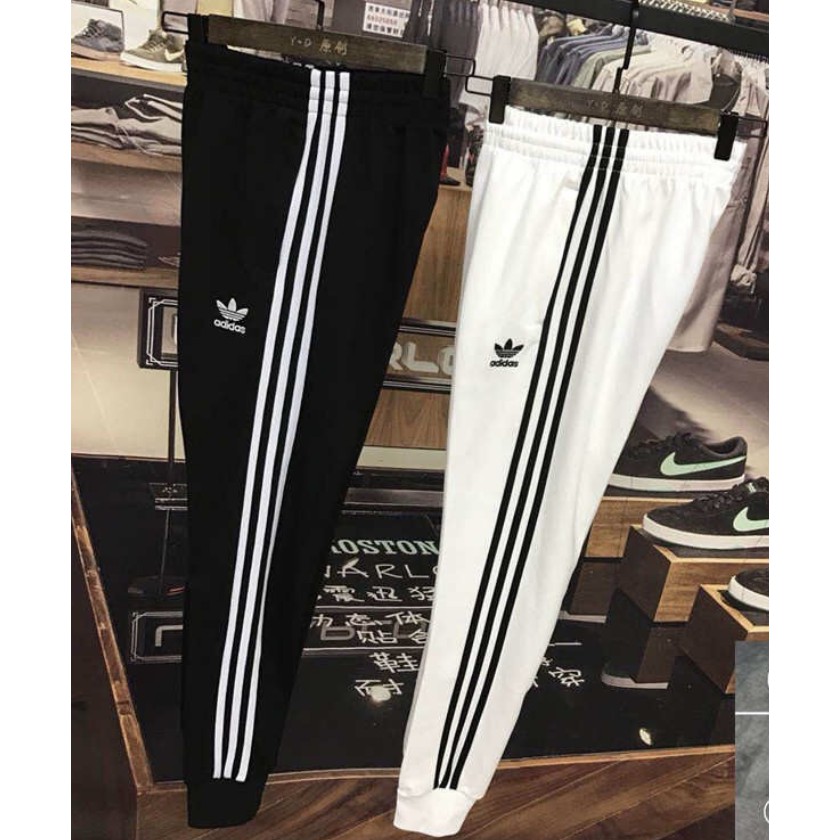 adidas men's slim 3 stripe sweatpants