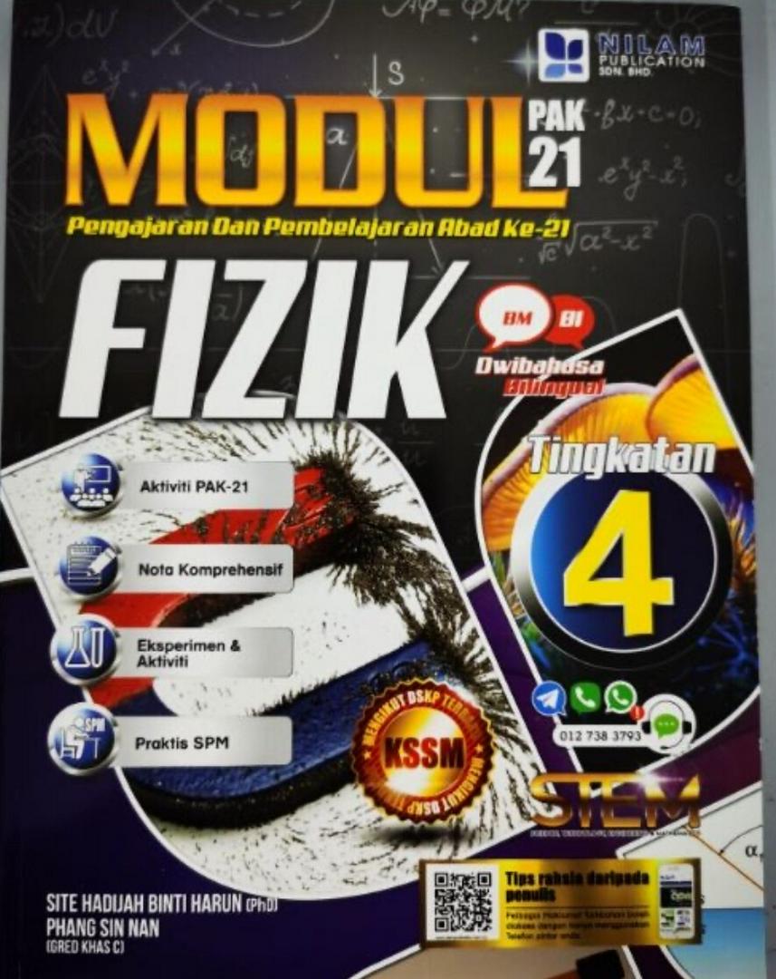 Jawapan Modul Fizik Tingkatan 5 Nilam Publication Edisi Guru 2021