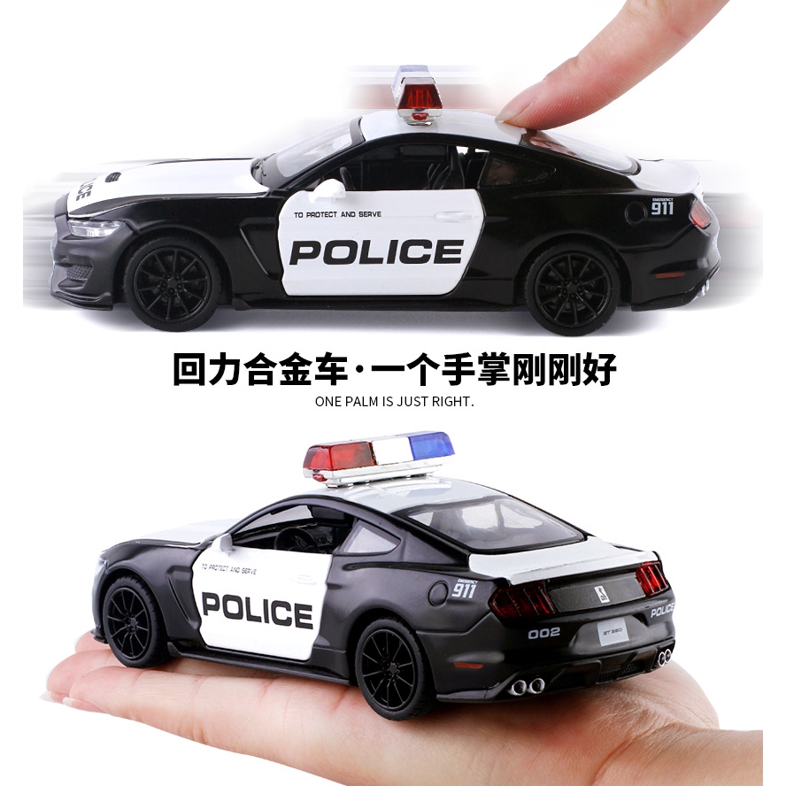 1 32 Mustang Polis Kereta Model Bunyi Dan Cahaya Toy Kanak Kanak 88397 Shopee Malaysia