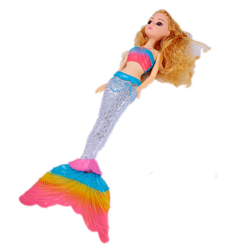 light up mermaid barbie waterproof