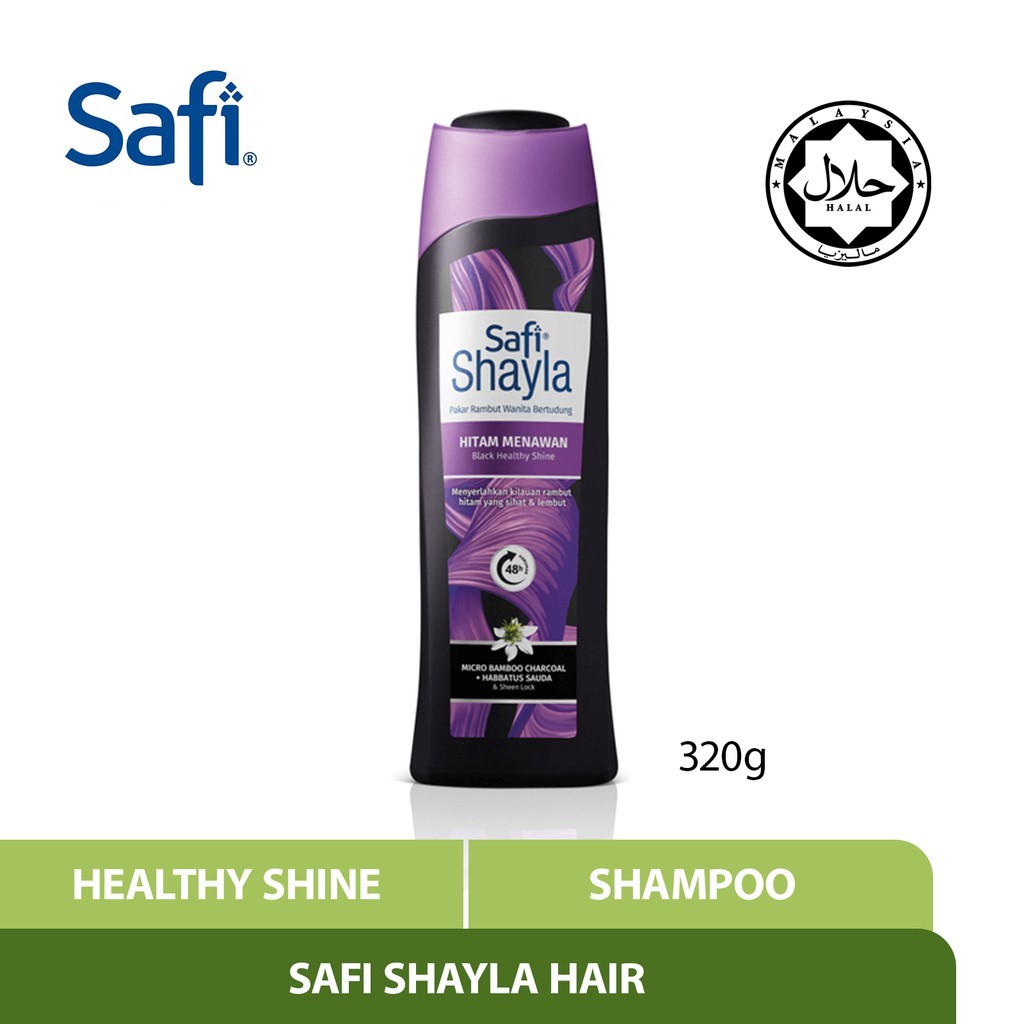 Safi Shayla Shampoo Black Healthy Shine 320g