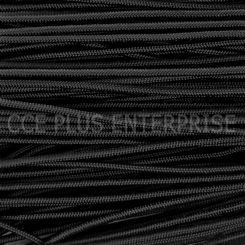 shopee: 10ft 325lb 2mm Paracord 3 strands Parachute Micro Cord For Handmade  Bracelet Microcord Survival Rope Sling (0:17:colour:C18 Black;:::)