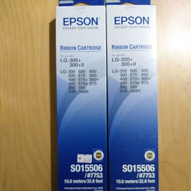 Epson Ribbon Cartridge LQ300 (2pcs) | Shopee Malaysia