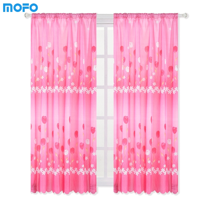 Window Treatments Hardware Tulip Flower Voile Curtain Drape