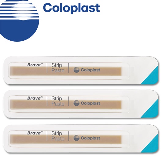 [10 pcs] Brava Coloplast Strip Paste 2655 (Pack of 10) ( Ostomy care