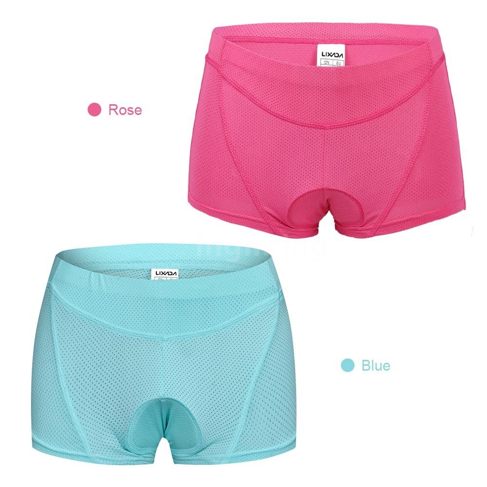 women's cycling shorts with gel padding