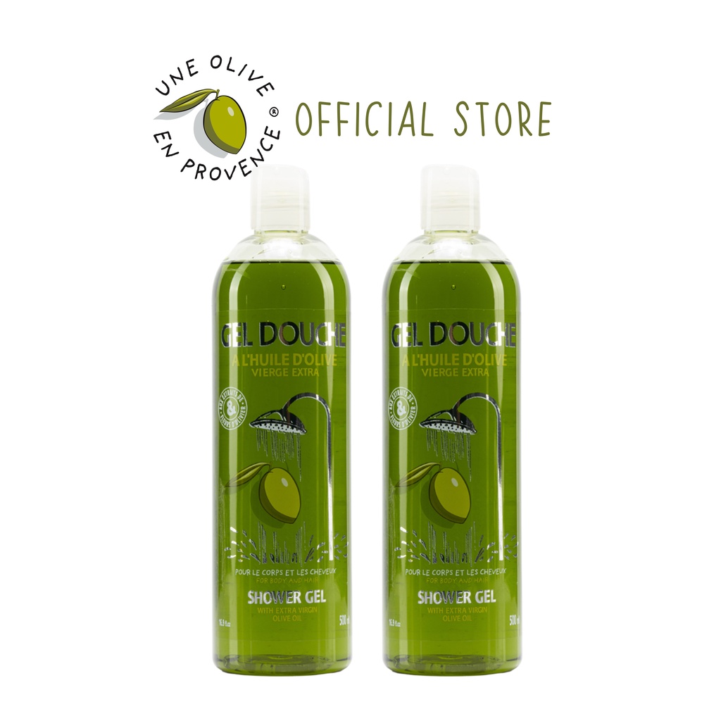 Une Olive Shower Gel with Extra Virgin Olive Oil & Olive Squalane