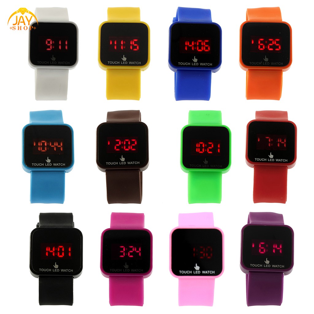 screen touch led watch