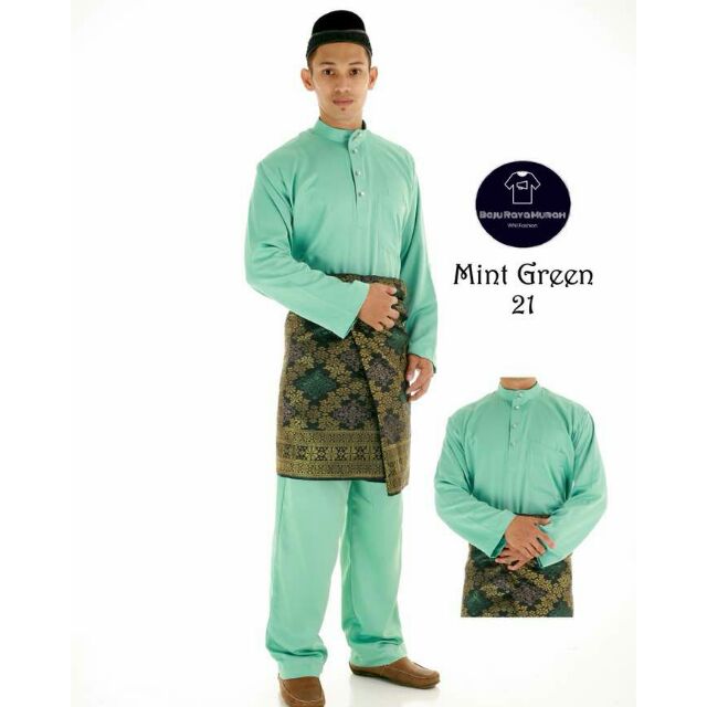  Baju  melayu mint  green 2019 all category Shopee Malaysia