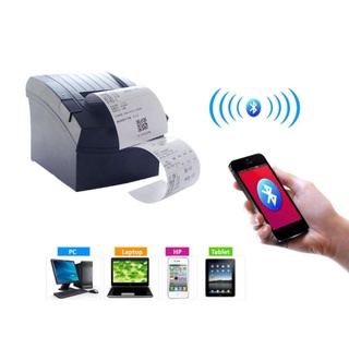 80mm 3 inch USB+Bluetooth Thermal Receipt Printer with Auto Cut for Loyverse Android Tablet,Zobaze POS Gprinter ZH-816