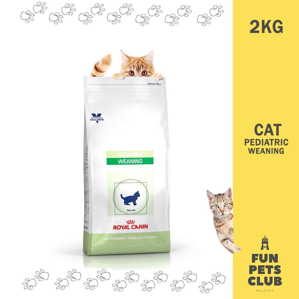 Royal Canin Kitten u0026 Cat Pediatric Weaning Makanan Kucing - 2kg