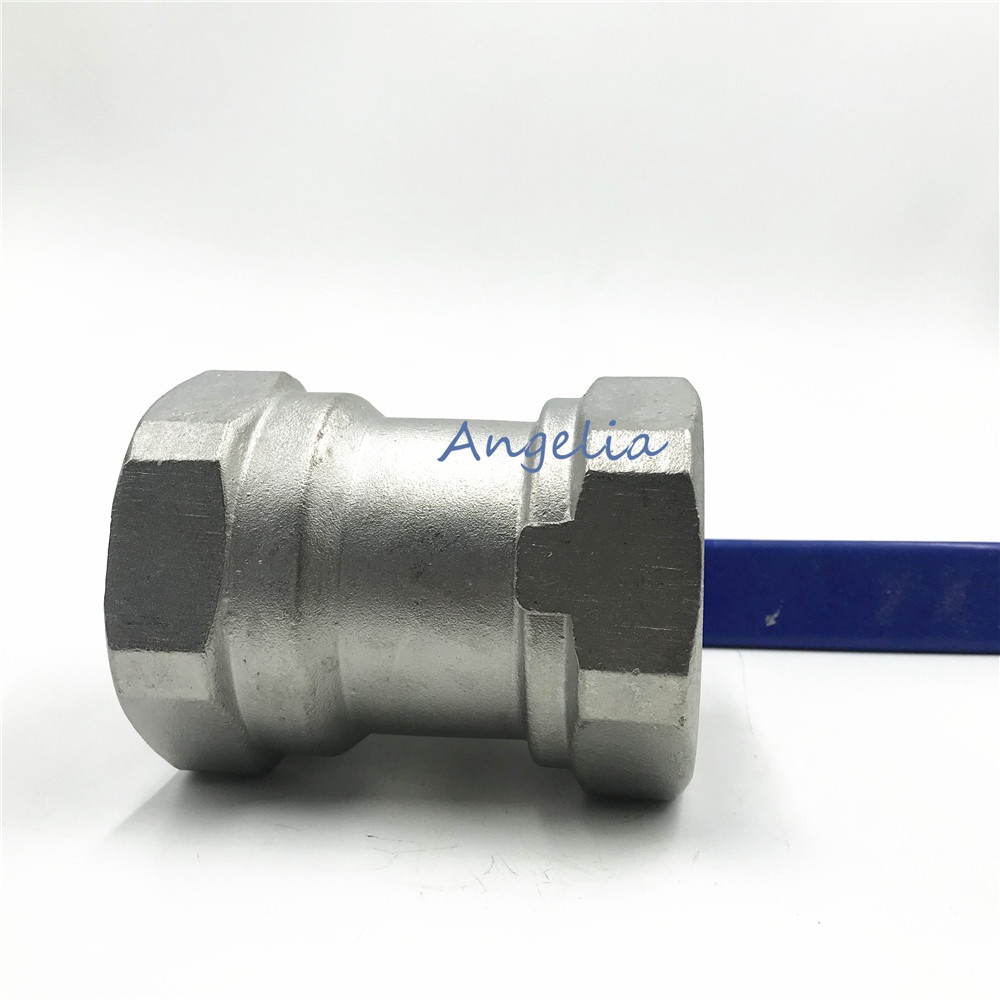 Premium Purpose 1/4" 3/8" 1/2" 3/4" 1" 2" Stainless Steel 304 One Piece Ball Valve Water Oil Air DN08 DN10 DN15 DN20 ... - Image 2