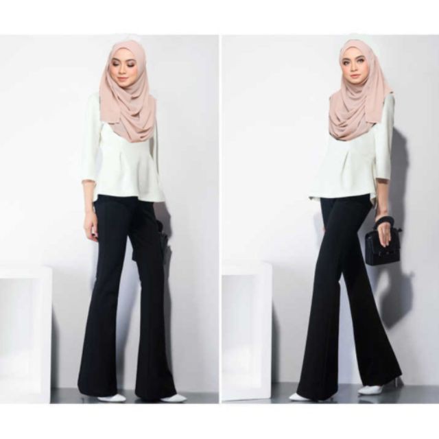 seluar slack slim fit perempuan