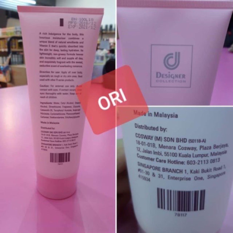 lotion rseries 200ml original dri cosway  Shopee Malaysia