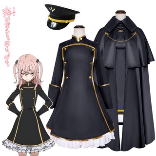 Anime My Dress Up Darling Inui Sajuna Cosplay Costumes Black Uniform ...