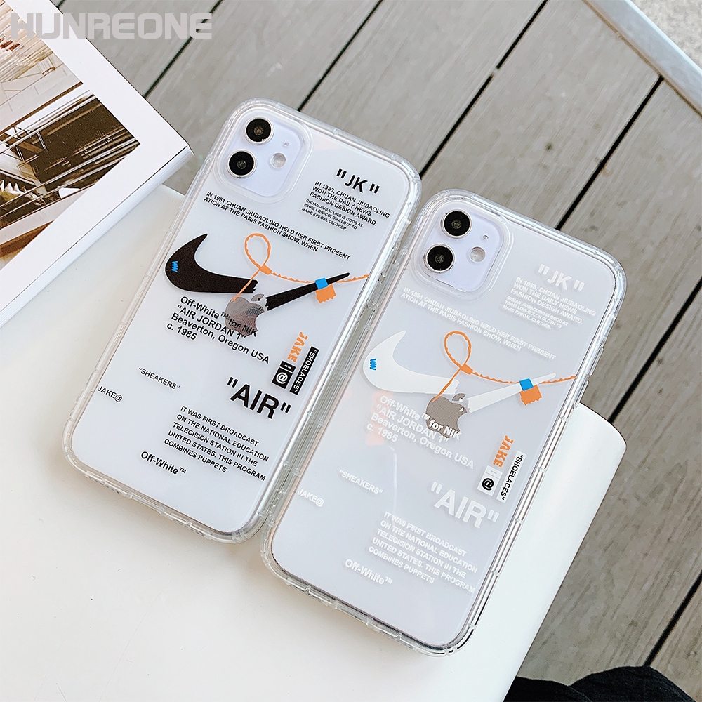 iphone nike off white case