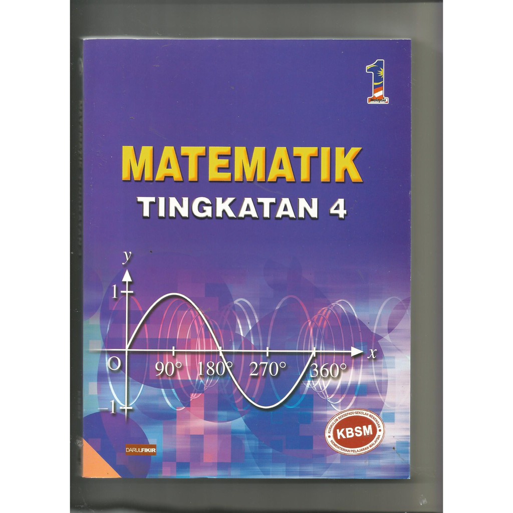 BUKU TEKS TINGKATAN 4 MATEMATIK KBSM  SILIBUS LAMA  Shopee Malaysia