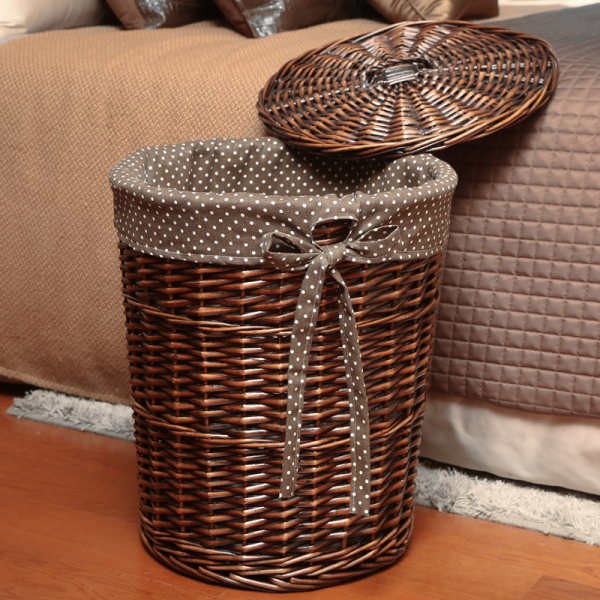 ℬ Laundry Basket ℬ Cloth Household Folding Bakul Simpanan Rotan Rumah Tangga Besar Pakaian Kotor Bakul Penyimpanan Kotak Penamat Kain Kotak Penyimpanan Tenunan Bulat Shopee Malaysia