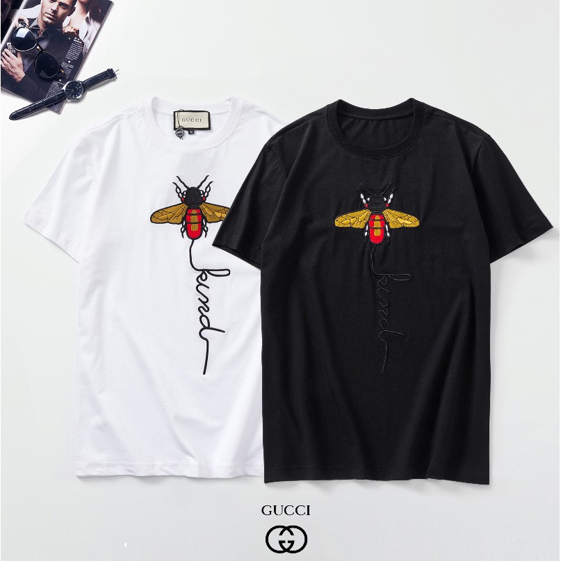 gucci shirt bee logo