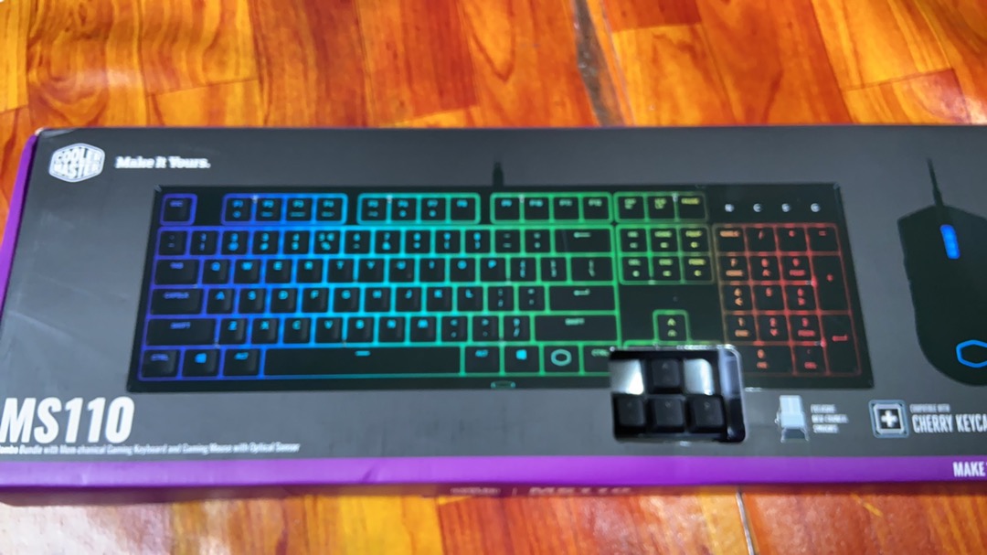 Cooler Master Ms110 Rgb Gaming Keyboard And Mosue Combo Cm Ms 110 Kkmf1 Us Shopee Malaysia