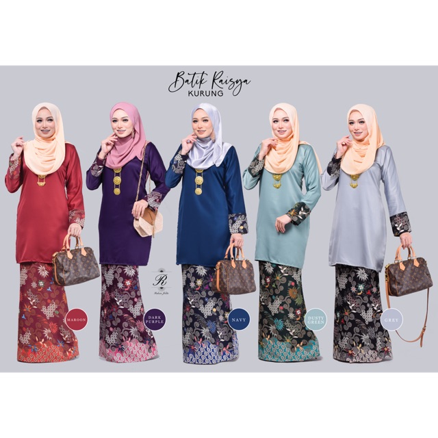 SALE kurung  BATIK  RAISYA KURUNG  MODEN  MURAH BATIK  BALI 