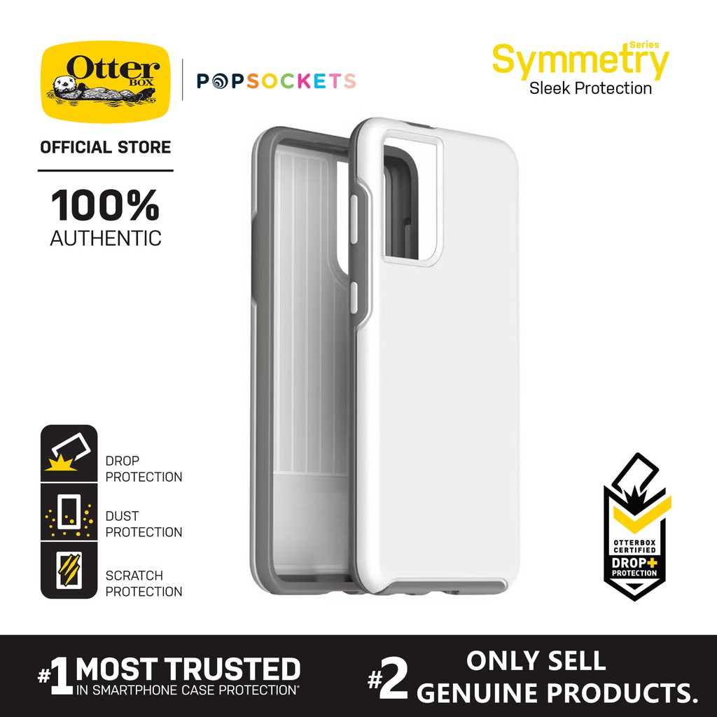 Otterbox Symmetry Series Case For Samsung Galaxy S21 5g Galaxy S21 5g Galaxy S21 Ultra 5g White Shopee Malaysia
