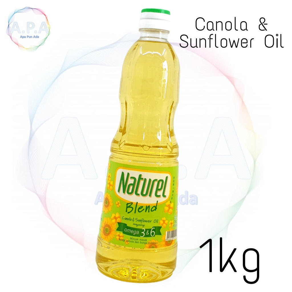 Naturel Blend Canola & Sunflower Oil 1kg Shopee Malaysia