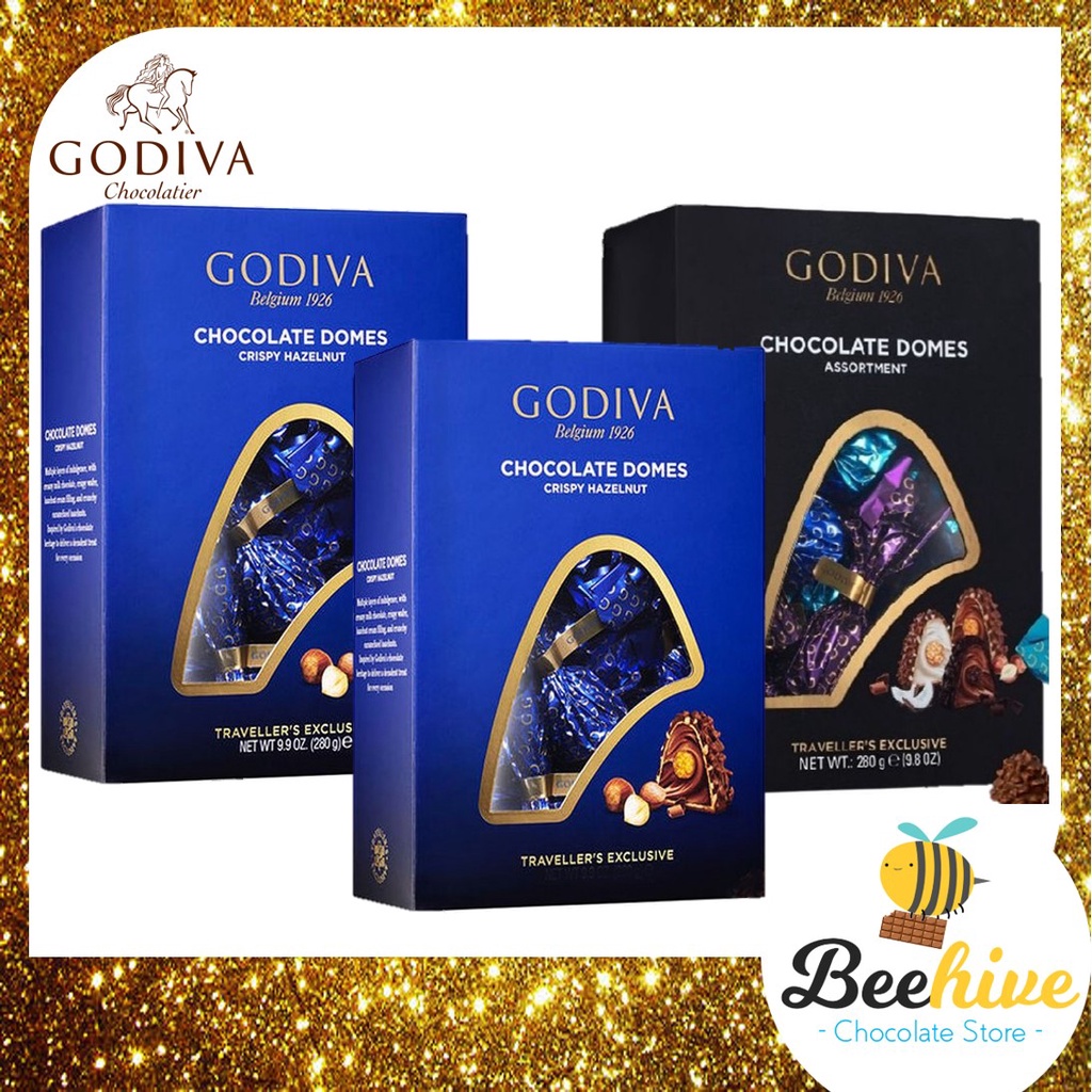 Godiva Chocolate Domes Hazelnut 180g Shopee Malaysia