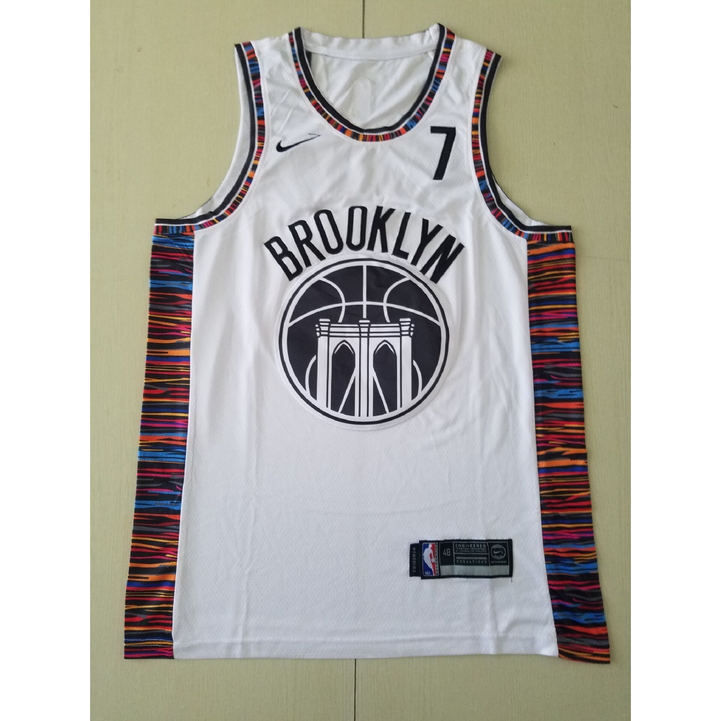 Mens Kevin Durant 7 Brooklyn Nets 2020 Swingman Jersey City Edition White Shopee Malaysia