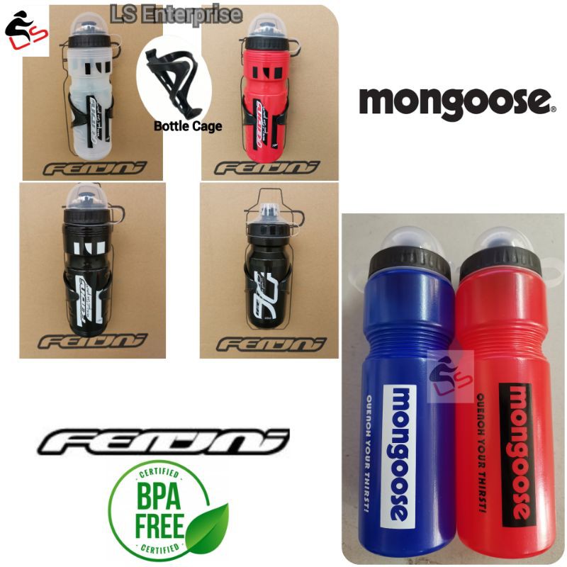 mongoose bike water bottle holder
