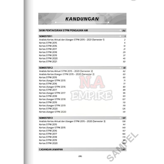 KERTAS SOALAN PEPERIKSAAN TAHUN-TAHUN AKTUAL&ULANGAN PENGAJIAN AM 