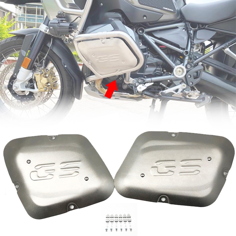 R1250GS Engine Cylinder Head Guards Protector Cover For BMW R 1250 GS ADV Advent