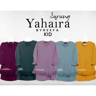  READY STOCK R6 KURUNG  YAHAIRA  KID BY REEFA Baju  