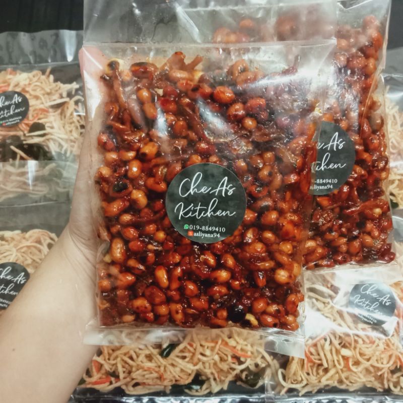 Kacang Sira Ikan Bilis Pedas Manis Shopee Malaysia