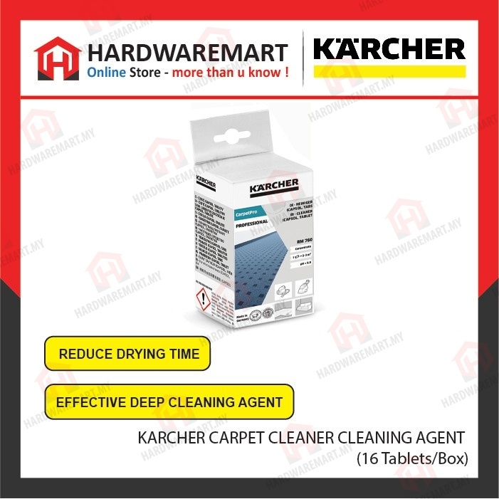 Karcher Carpet Cleaner Cleaning Agent (16 Tablets/Box) Shopee Malaysia