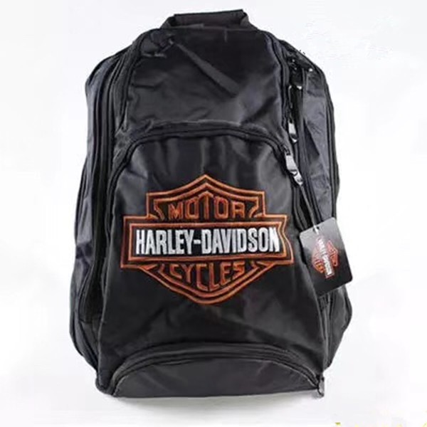 Harley Davidson Helmet Bag Travelling Laptop bike Adjustable Bag Backpack School Shopee Malaysia