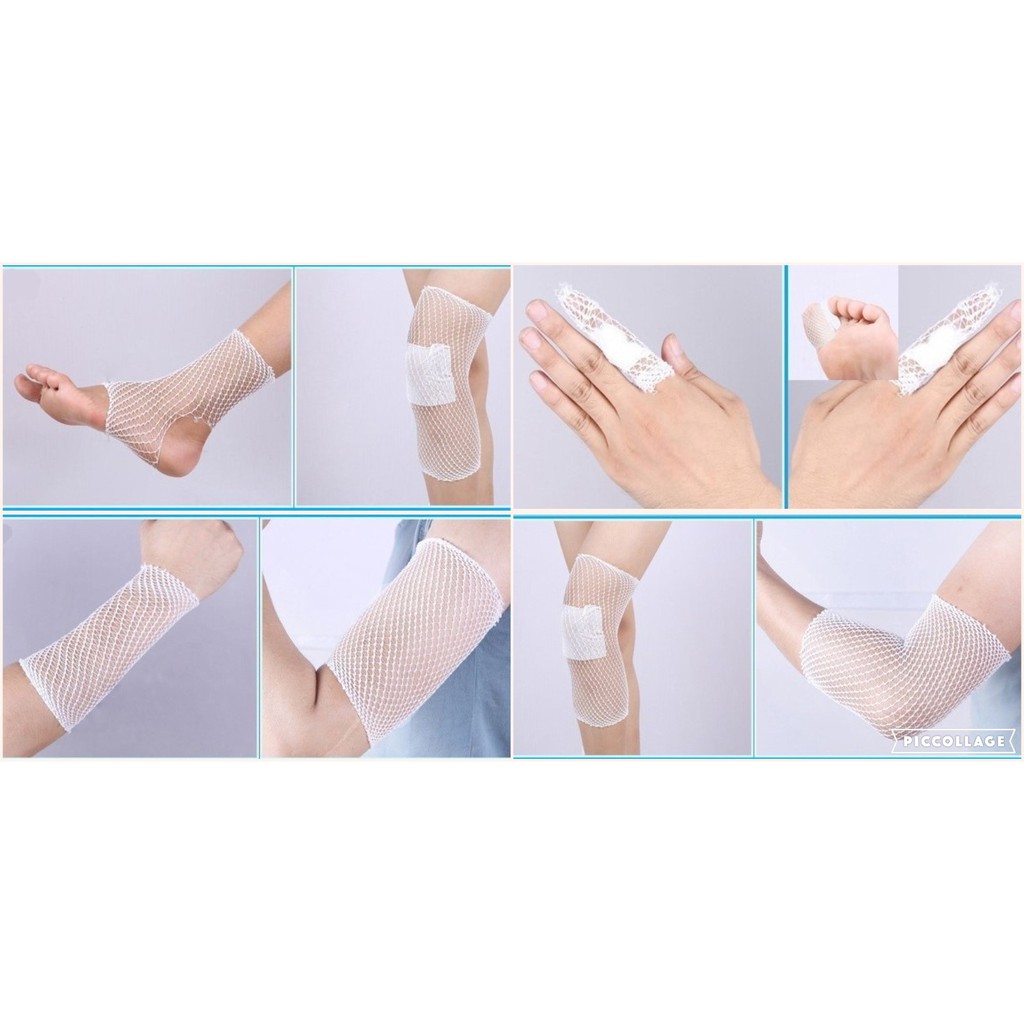 [Ready Stock] Elastic Tubular Bandage Net Bandage Support bandage