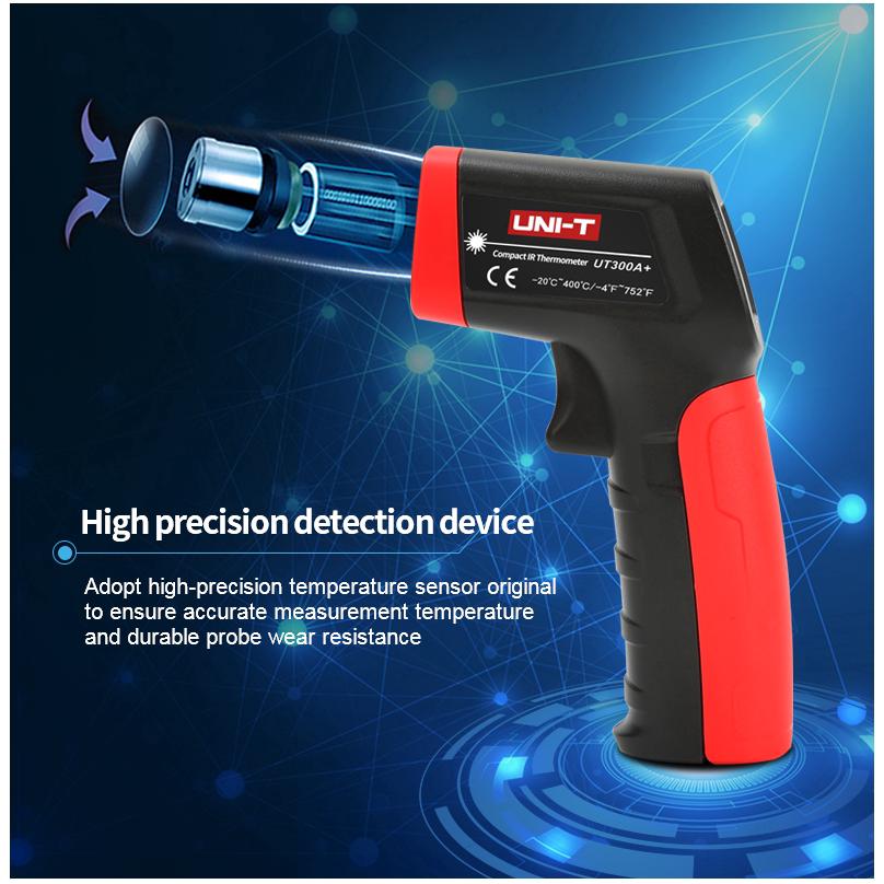 UNIT UT300A + Laser Infrared Thermometer Handheld Digital Industrial