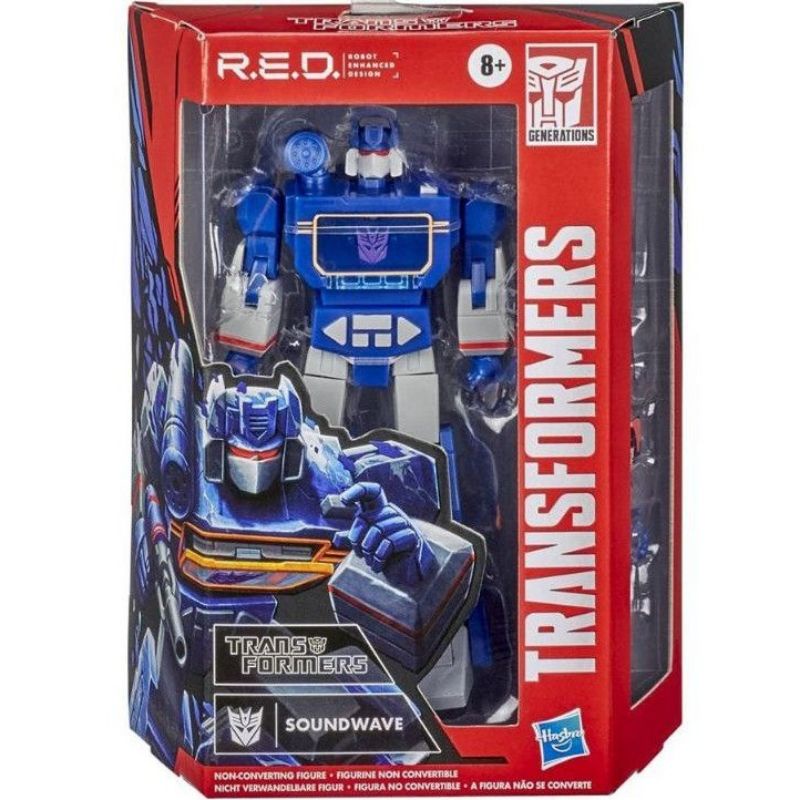 Transformers RED R.E.D. Soundwave Bumblebee Arcee Prime Optimus Primal