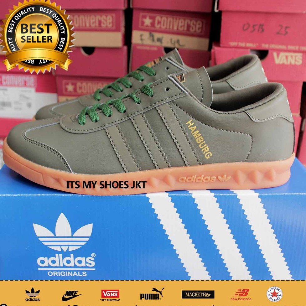 adidas hamburg mint green