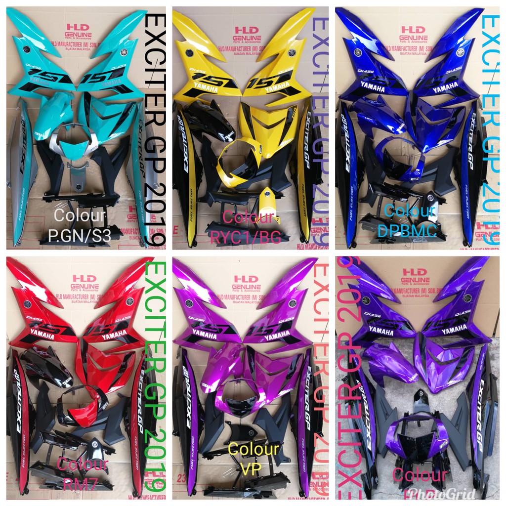 Y15 V1 V2 EXCITER GP 2019 HLD Shopee Malaysia