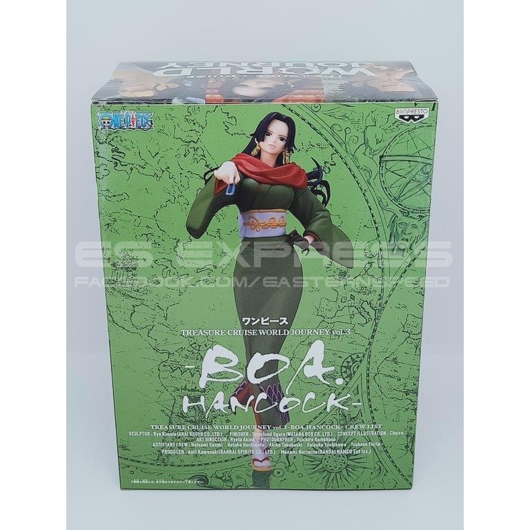 Collectibles Japanese Anime One Piece Boa Hancock Treasure Cruise World Journey Vol 3 Figure One Piece Banpresto New