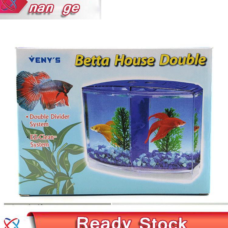 Mini Fish Tank Betta Fish Tank Office Fsh Small Tropical Fish