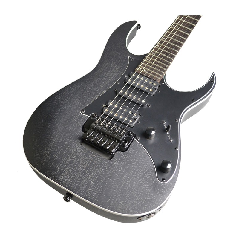 Ibanez RG350ZB Solid Body Electric Guitar - Weathered Black (RG