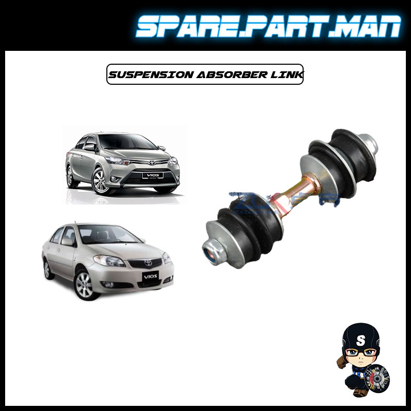 1-PAIR) SILICON SATAY SUSPENSION ABSORBER LINK TOYOTA VIOS NCP42 